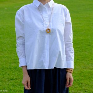 クッキーみたいな竹ヒゴペンダント（大）