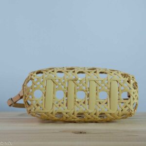 竹の八目ミニバッグ（ポケット10段2way）