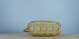 竹の八目ミニバッグ（ポケット2way）