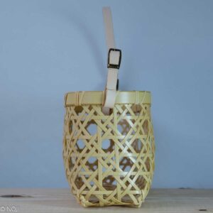 竹の八目ミニバッグ（幅広2way）