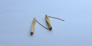 ルプルーながれるラインの耳飾りー